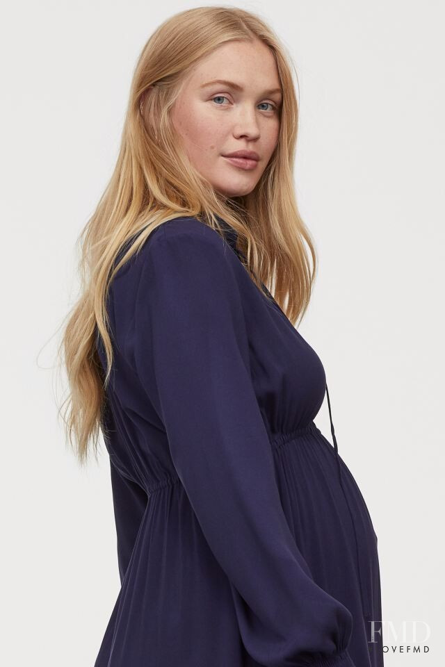 Camilla Forchhammer Christensen featured in  the H&M Maternity Wear catalogue for Autumn/Winter 2020