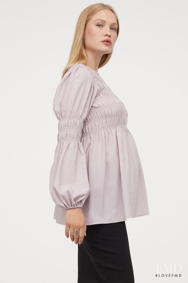 Camilla Forchhammer Christensen featured in  the H&M Maternity Wear catalogue for Autumn/Winter 2020