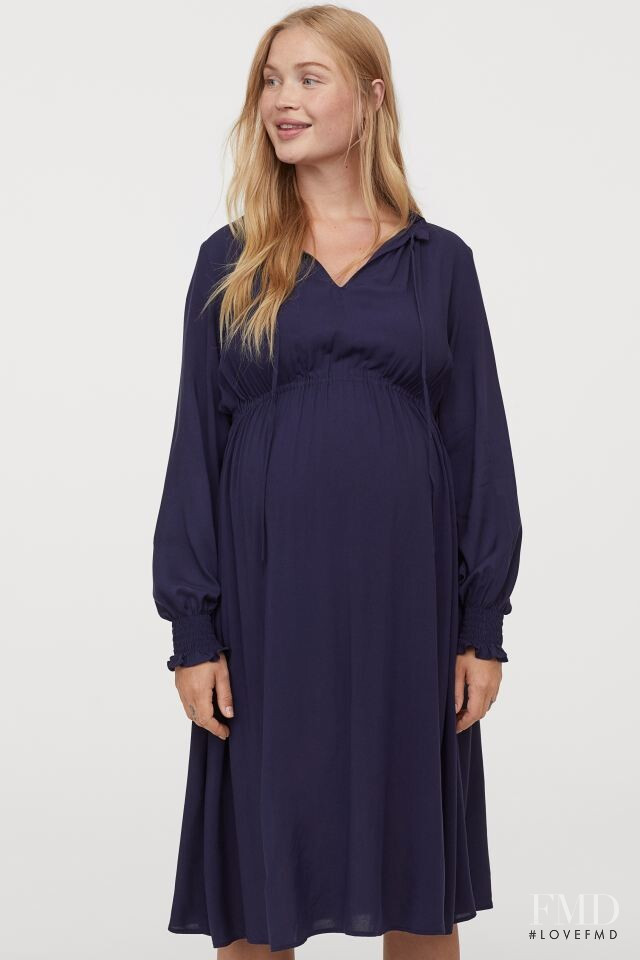 Camilla Forchhammer Christensen featured in  the H&M Maternity Wear catalogue for Autumn/Winter 2020