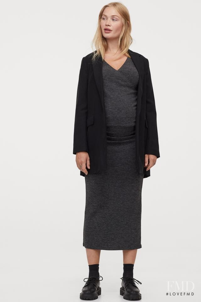 Camilla Forchhammer Christensen featured in  the H&M Maternity Wear catalogue for Autumn/Winter 2020