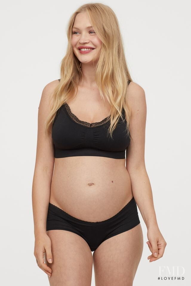 Camilla Forchhammer Christensen featured in  the H&M Maternity Wear catalogue for Autumn/Winter 2020