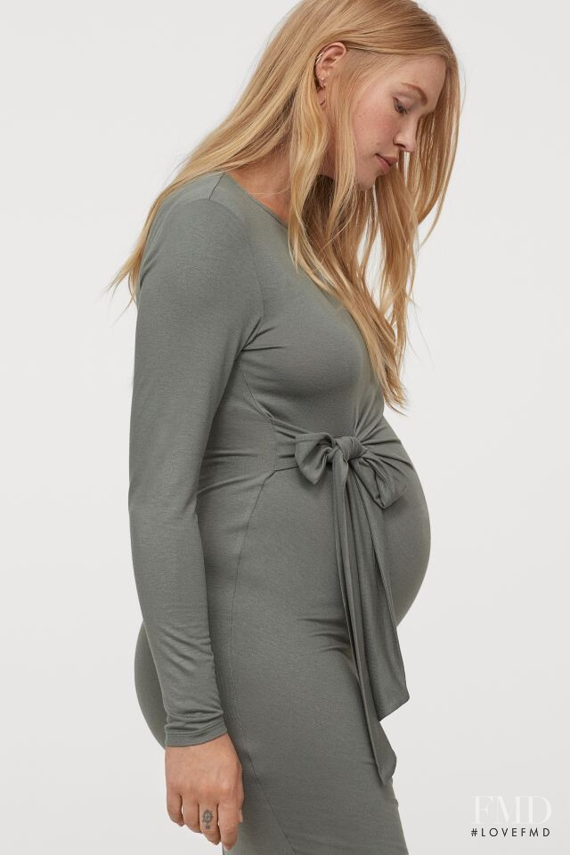 Camilla Forchhammer Christensen featured in  the H&M Maternity Wear catalogue for Autumn/Winter 2020