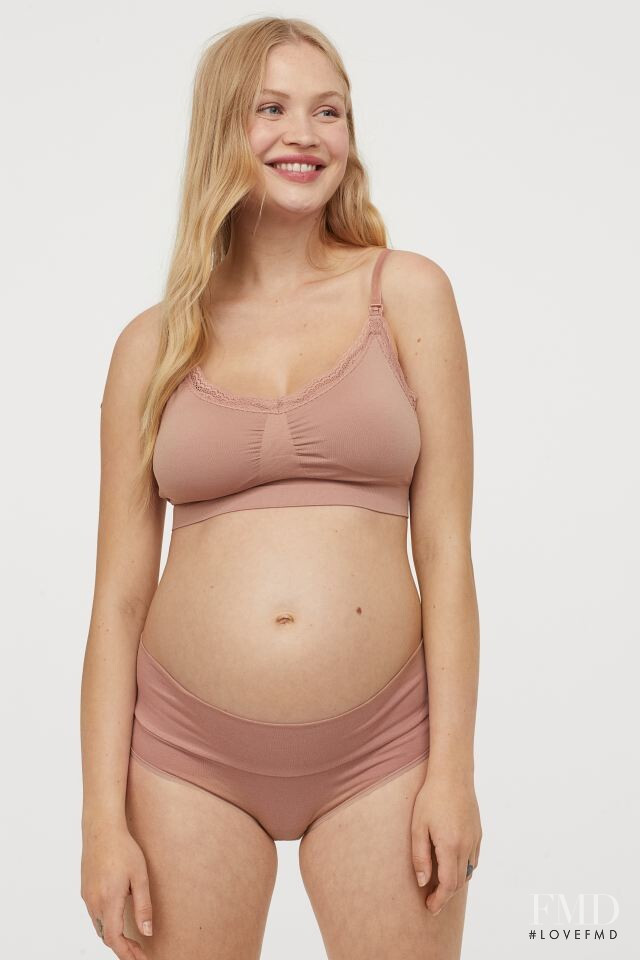 Camilla Forchhammer Christensen featured in  the H&M Maternity Wear catalogue for Autumn/Winter 2020