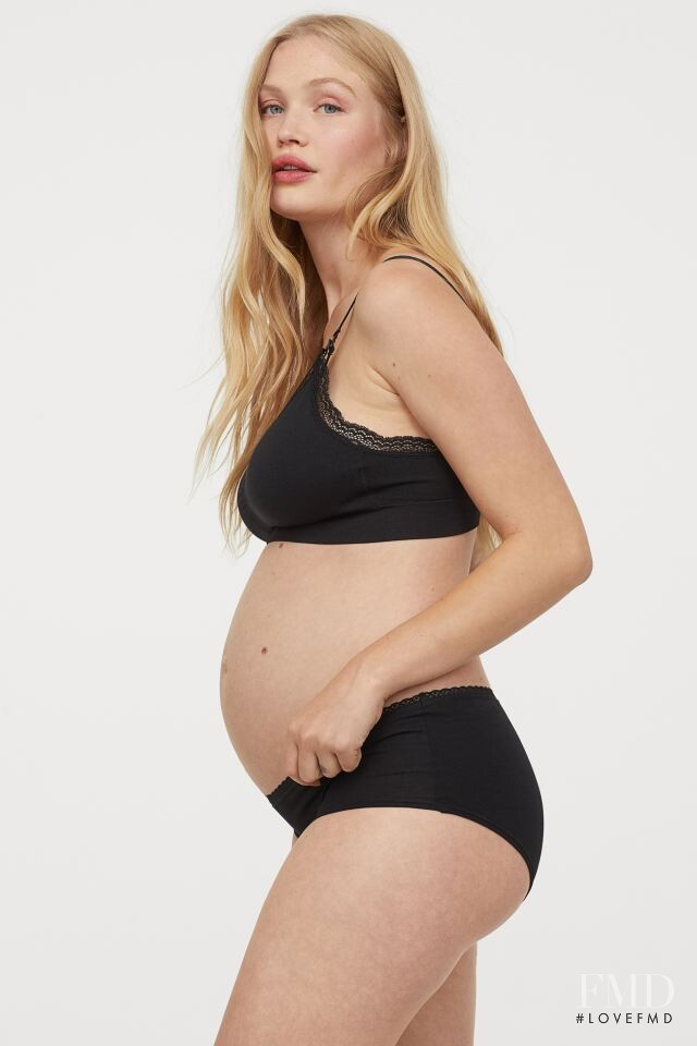 Camilla Forchhammer Christensen featured in  the H&M Maternity Wear catalogue for Autumn/Winter 2020