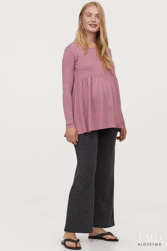 Camilla Forchhammer Christensen featured in  the H&M Maternity Wear catalogue for Autumn/Winter 2020