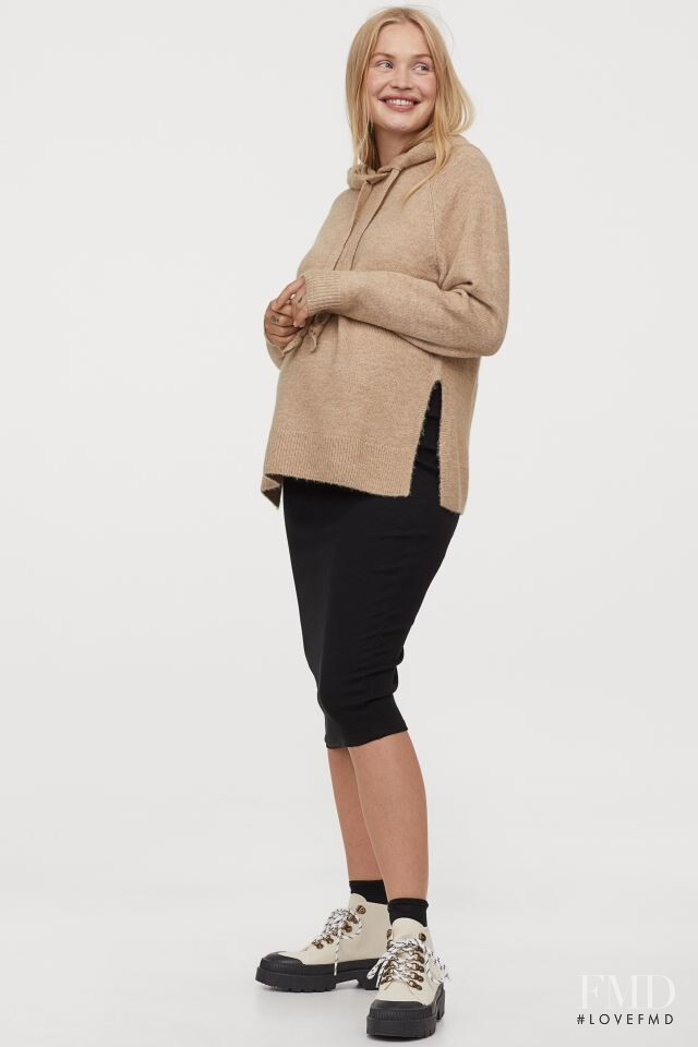 Camilla Forchhammer Christensen featured in  the H&M Maternity Wear catalogue for Autumn/Winter 2020