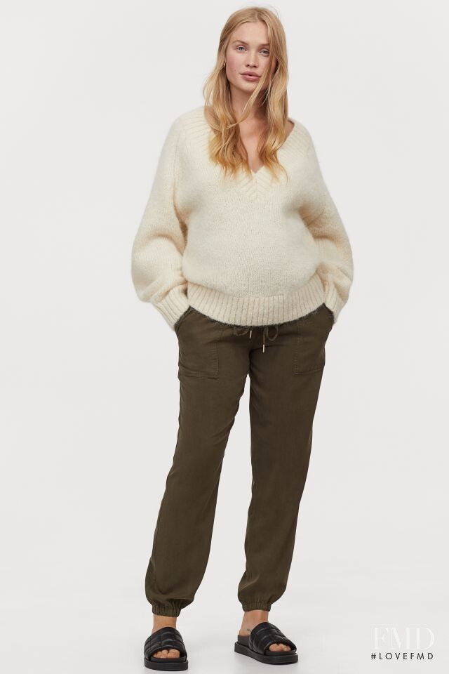 Camilla Forchhammer Christensen featured in  the H&M Maternity Wear catalogue for Autumn/Winter 2020