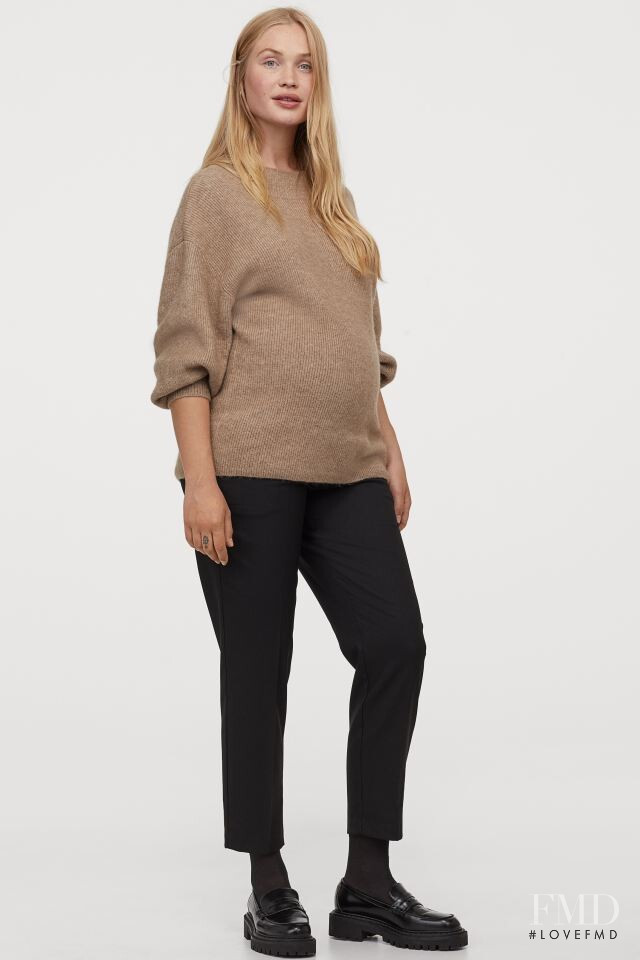 Camilla Forchhammer Christensen featured in  the H&M Maternity Wear catalogue for Autumn/Winter 2020