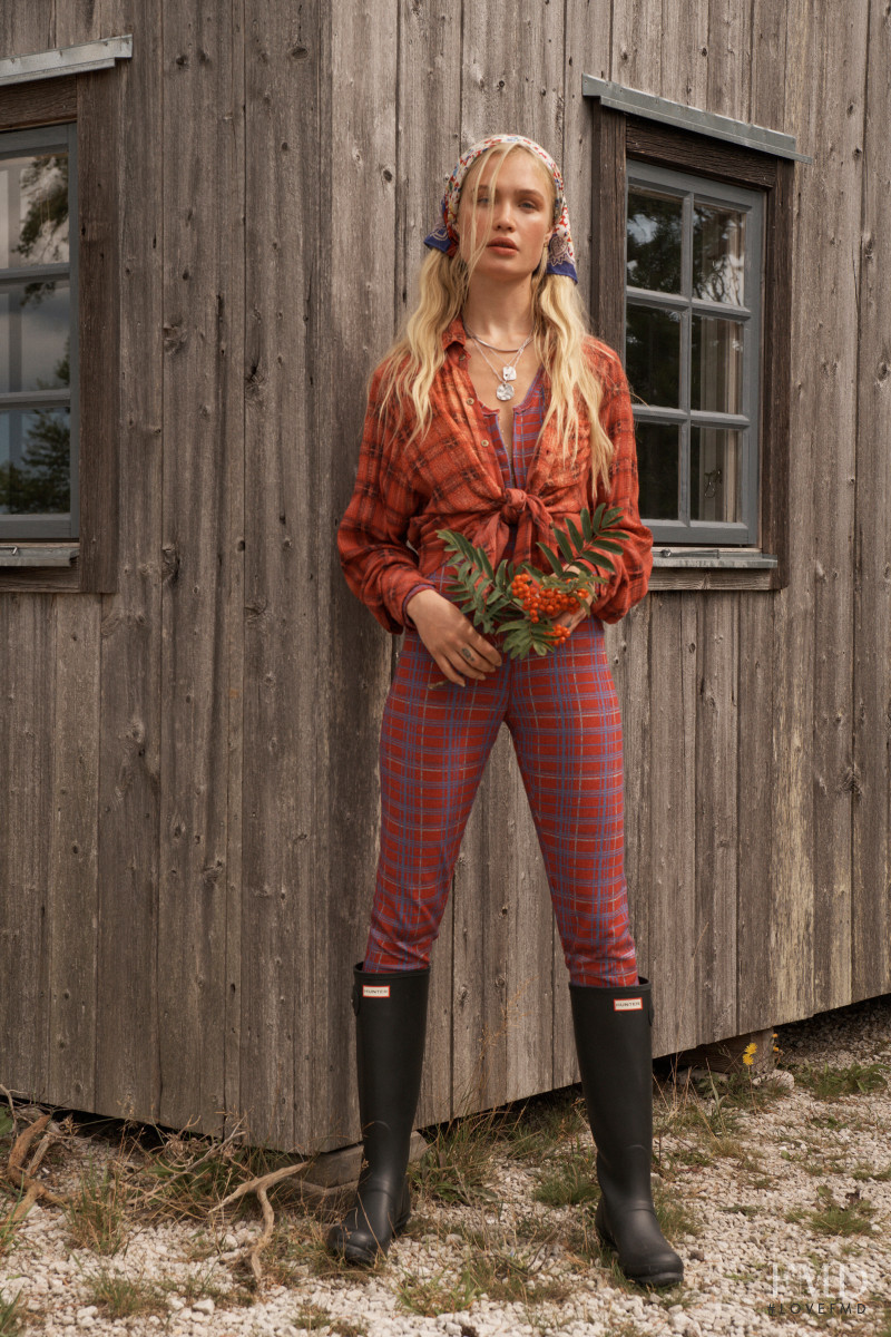 Camilla Forchhammer Christensen featured in  the Free People lookbook for Winter 2021