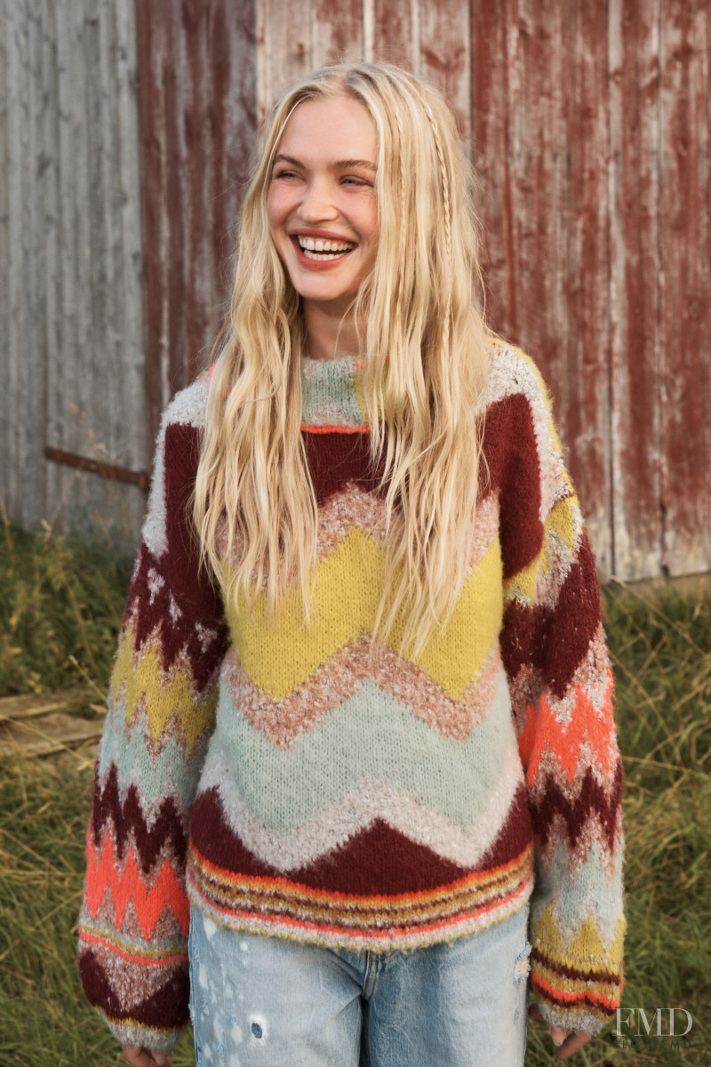Camilla Forchhammer Christensen featured in  the Free People lookbook for Winter 2021