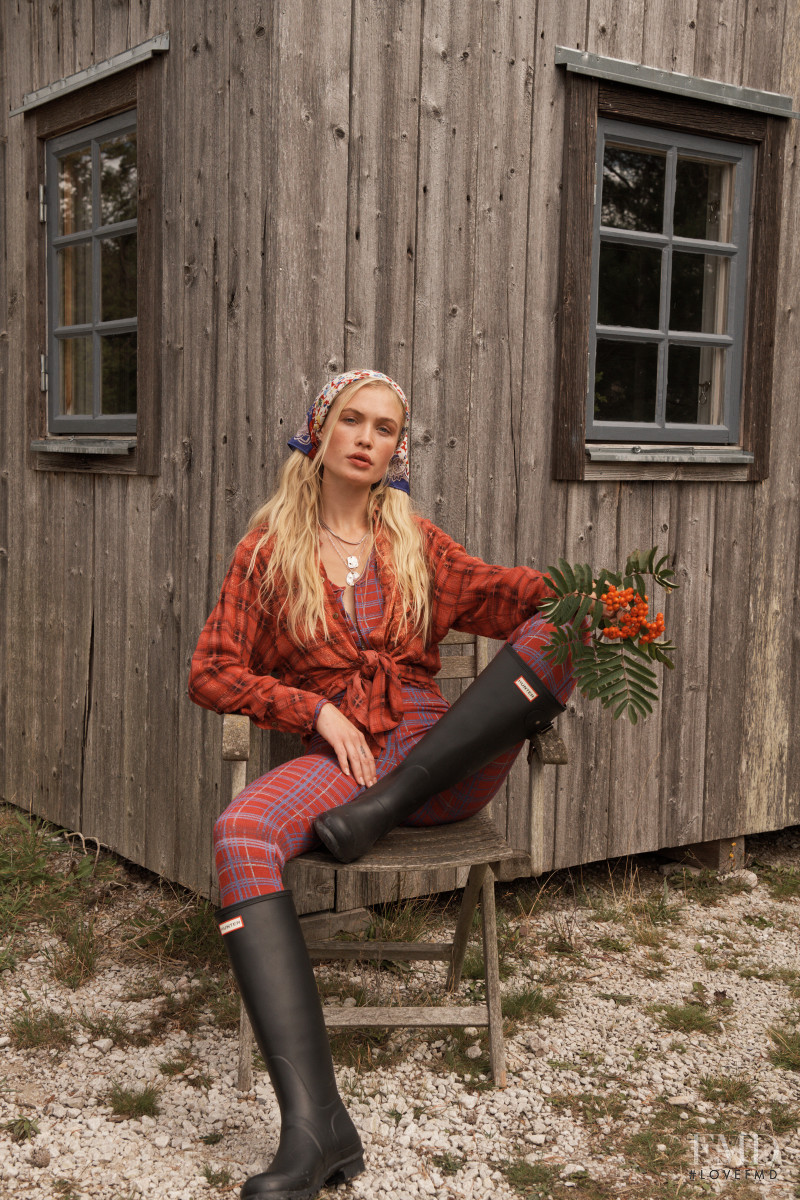 Camilla Forchhammer Christensen featured in  the Free People lookbook for Winter 2021