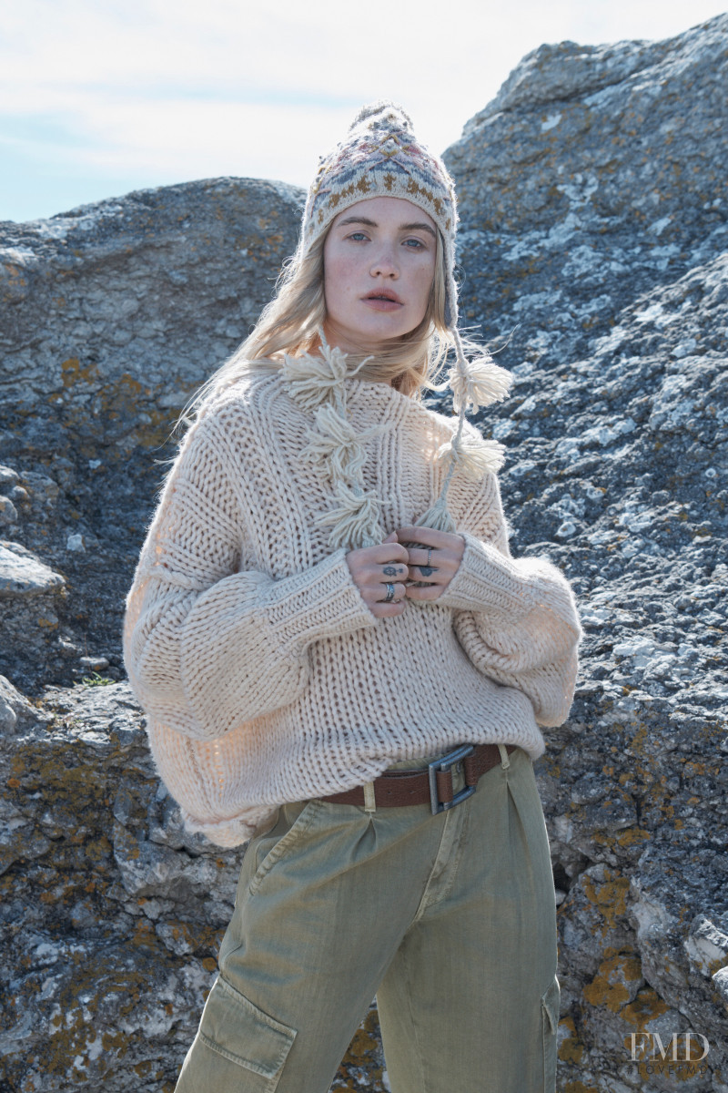 Camilla Forchhammer Christensen featured in  the Free People lookbook for Winter 2021