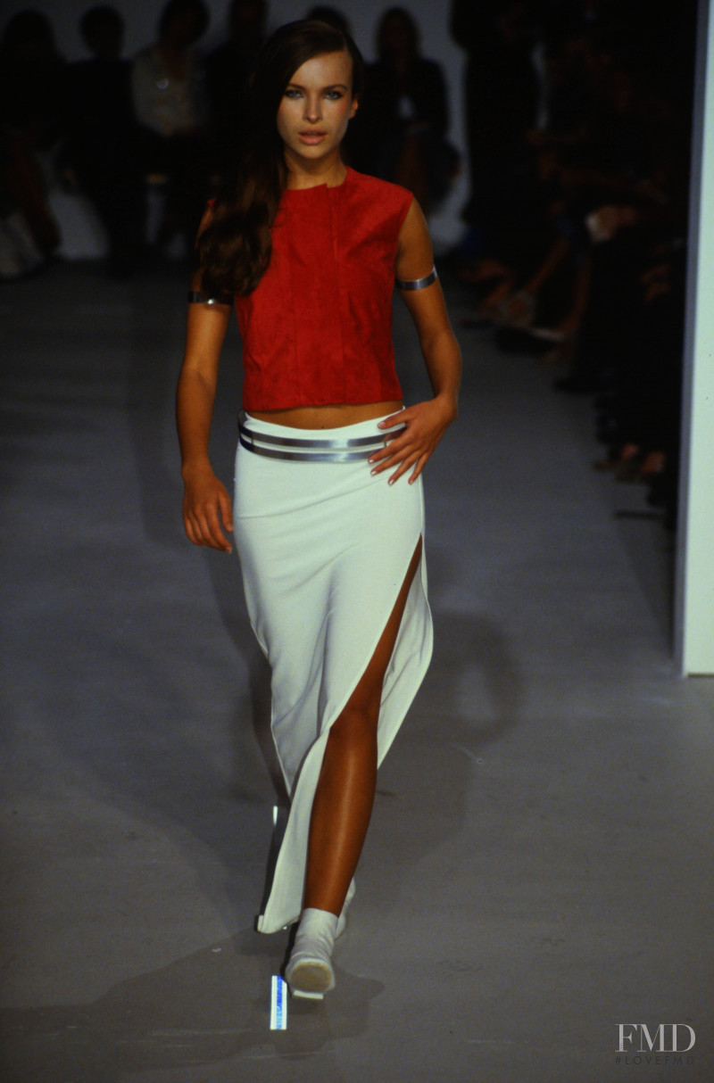 Ljupka Gojic featured in  the Amanda Wakeley fashion show for Spring/Summer 2020