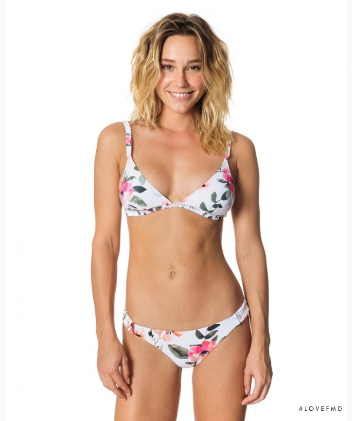 Alison Cossenet featured in  the Rip Curl catalogue for Spring/Summer 2021