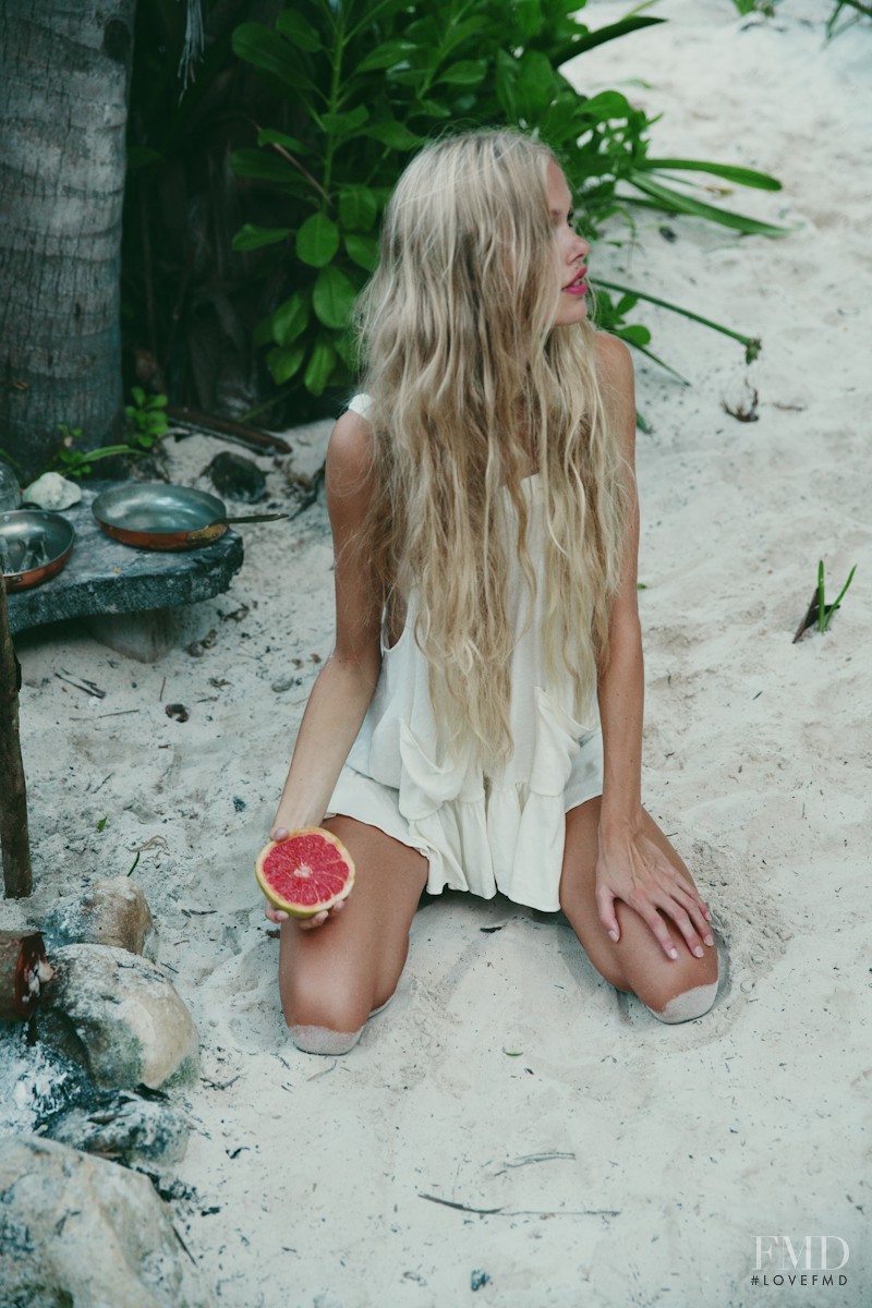 Emma Stern Nielsen featured in  the Wildfox Lagoon catalogue for Autumn/Winter 2013