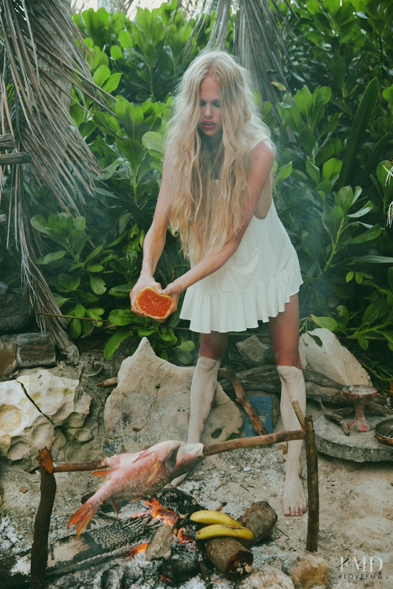 Emma Stern Nielsen featured in  the Wildfox Lagoon catalogue for Autumn/Winter 2013