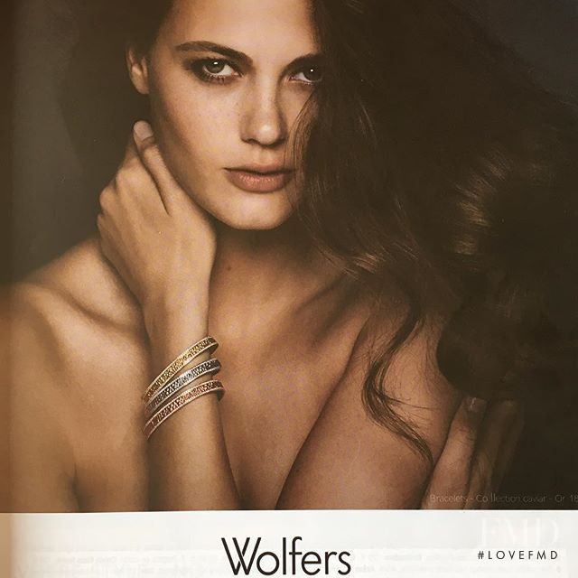 Joy van der Eecken featured in  the Wolfers advertisement for Spring/Summer 2017