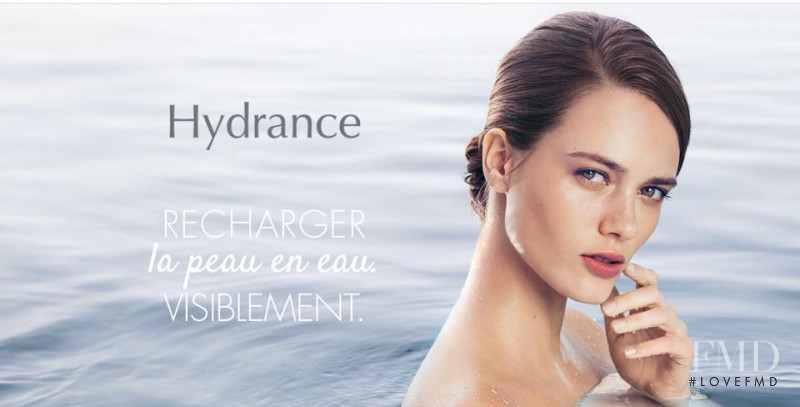 Joy van der Eecken featured in  the Avene advertisement for Autumn/Winter 2017