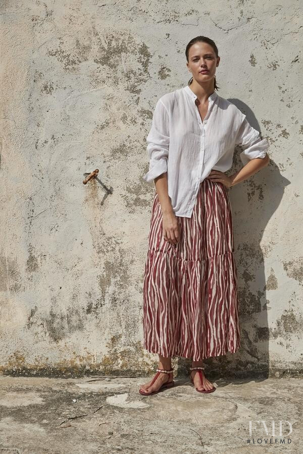 Joy van der Eecken featured in  the Mare di Latte lookbook for Spring/Summer 2020