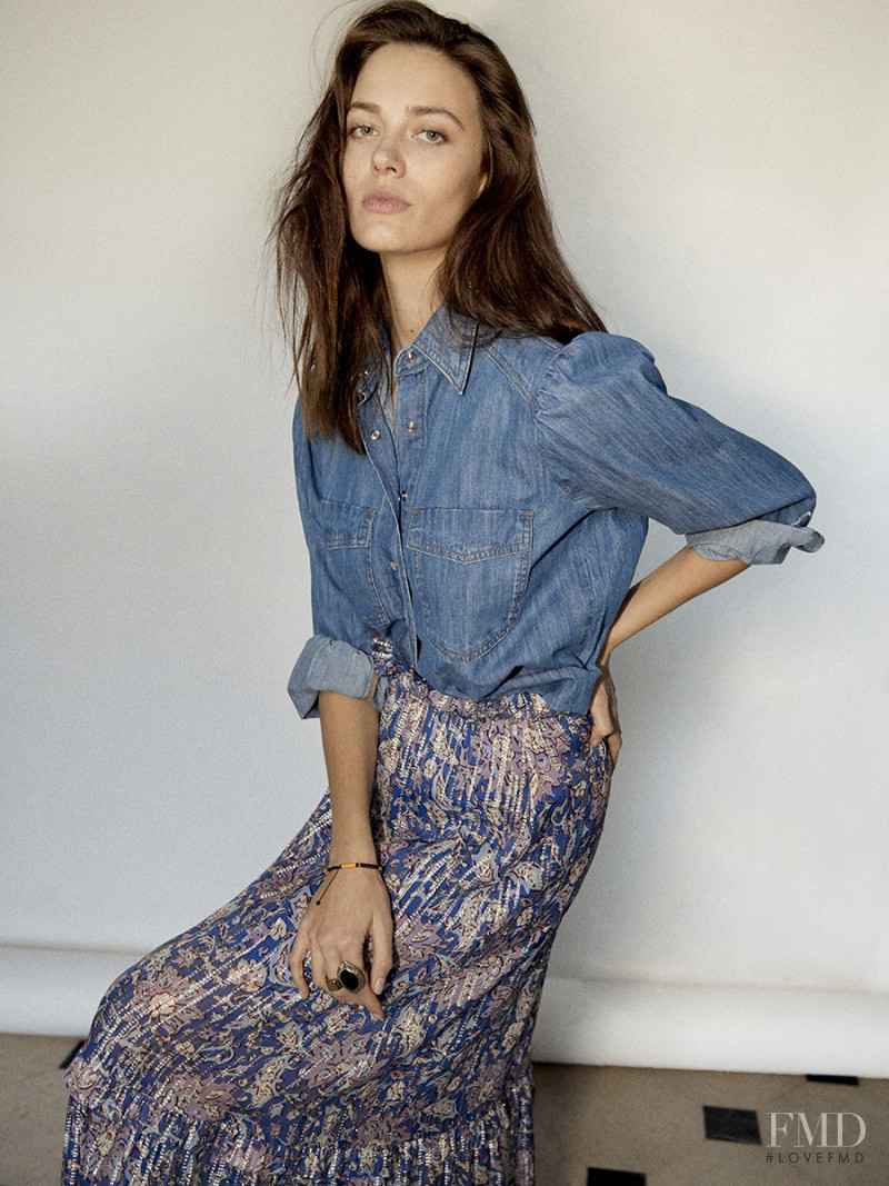 Joy van der Eecken featured in  the Berenice lookbook for Spring/Summer 2021