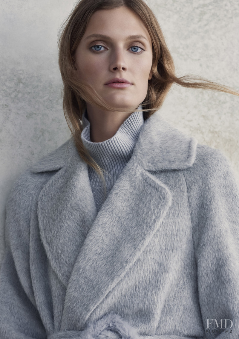 Constance Jablonski featured in  the Ellassay advertisement for Autumn/Winter 2019