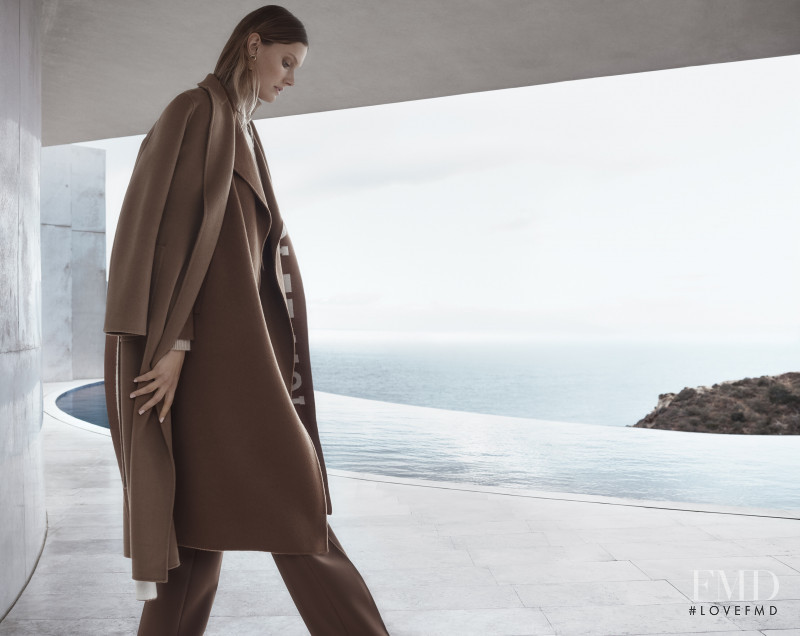 Constance Jablonski featured in  the Ellassay advertisement for Autumn/Winter 2019