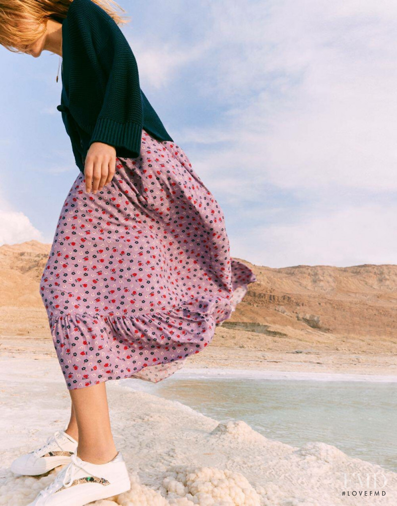 Constance Jablonski featured in  the Madewell Looks We Love lookbook for Spring 2019