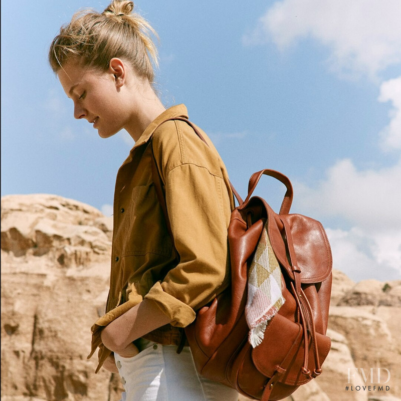 Constance Jablonski featured in  the Madewell Looks We Love lookbook for Spring 2019