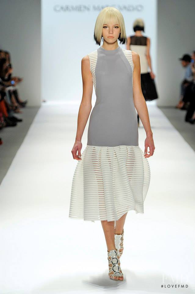 Carmen Marc Valvo fashion show for Spring/Summer 2014