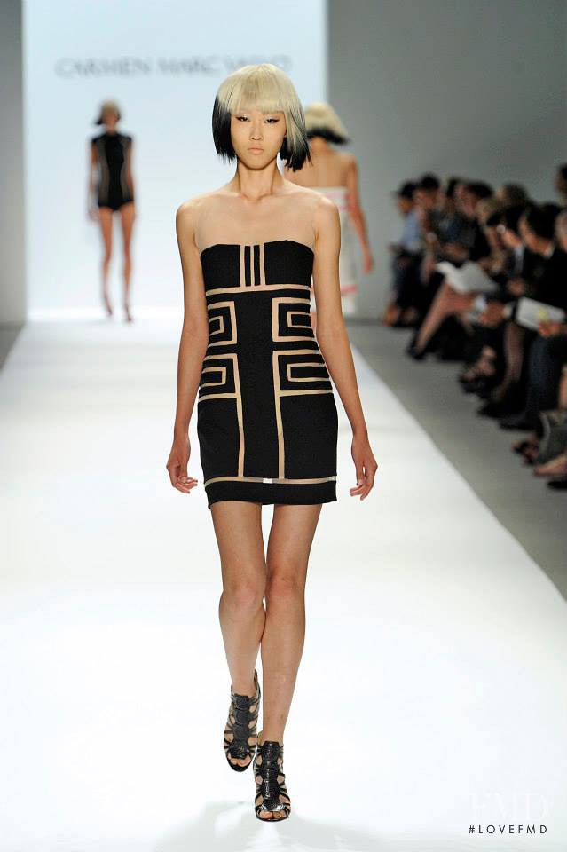 Carmen Marc Valvo fashion show for Spring/Summer 2014