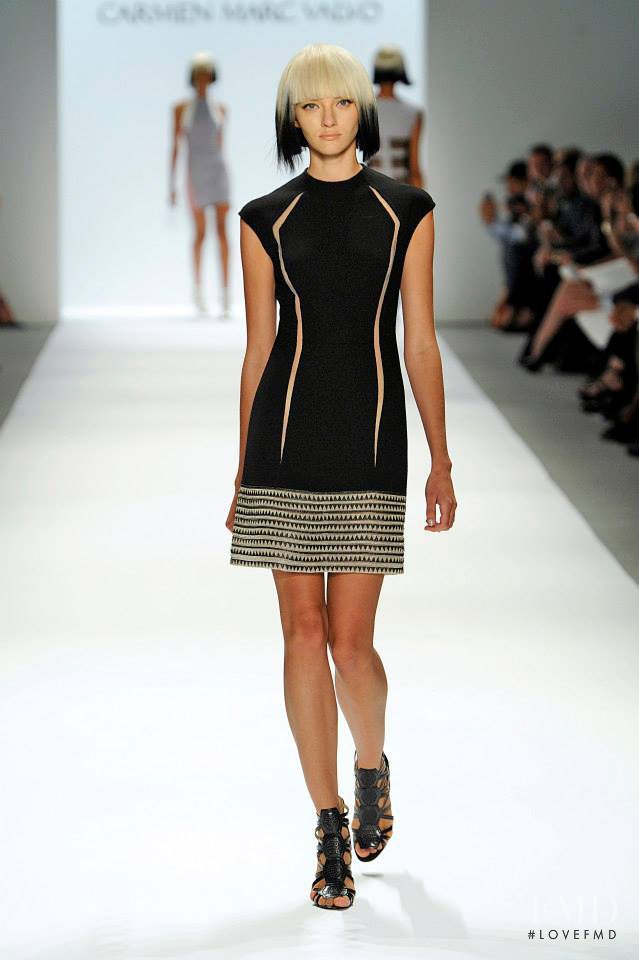 Carmen Marc Valvo fashion show for Spring/Summer 2014