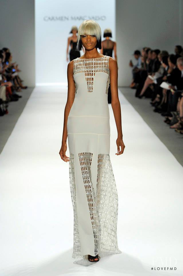 Carmen Marc Valvo fashion show for Spring/Summer 2014