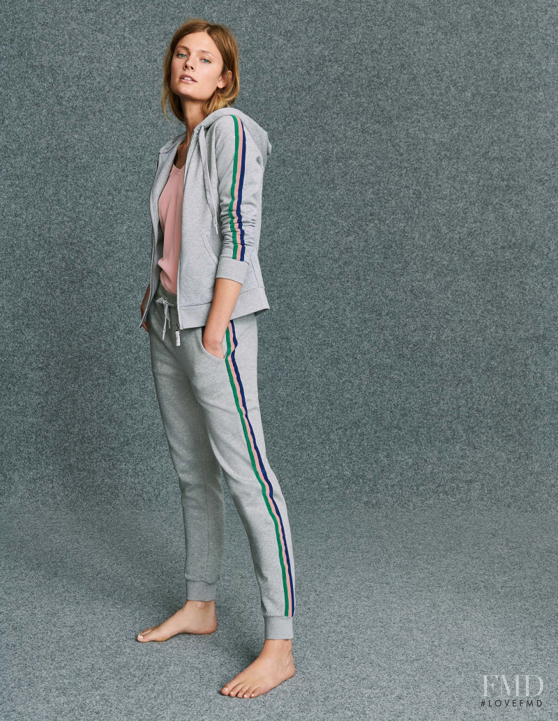 Constance Jablonski featured in  the Boden catalogue for Autumn/Winter 2018