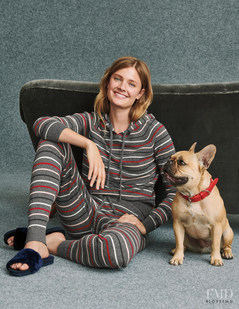 Constance Jablonski featured in  the Boden catalogue for Autumn/Winter 2018