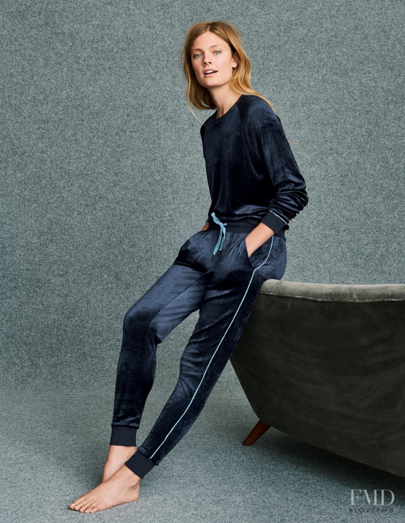 Constance Jablonski featured in  the Boden catalogue for Autumn/Winter 2018