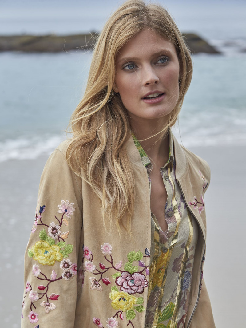 Constance Jablonski featured in  the Gorsuch catalogue for Spring/Summer 2017