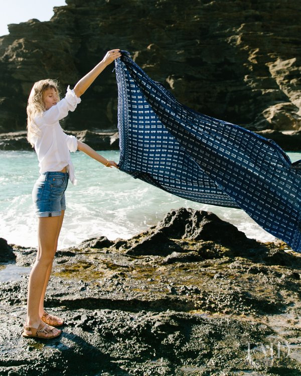 Constance Jablonski featured in  the Madewell lookbook for Summer 2016