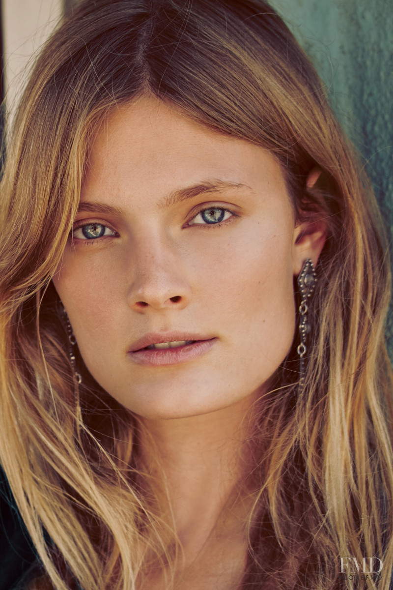 Constance Jablonski featured in  the Free People catalogue for Spring/Summer 2016