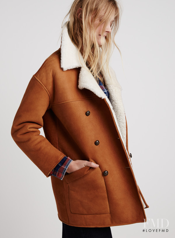 Constance Jablonski featured in  the Madewell lookbook for Spring 2016