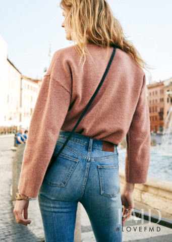 Constance Jablonski featured in  the Madewell lookbook for Summer 2015