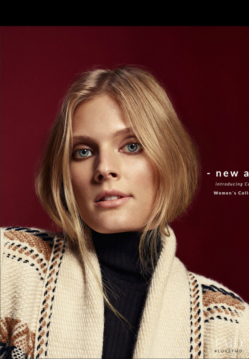 Constance Jablonski featured in  the Massimo Dutti New Attitude lookbook for Autumn/Winter 2015