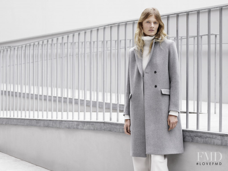 Constance Jablonski featured in  the Filippa K advertisement for Autumn/Winter 2014