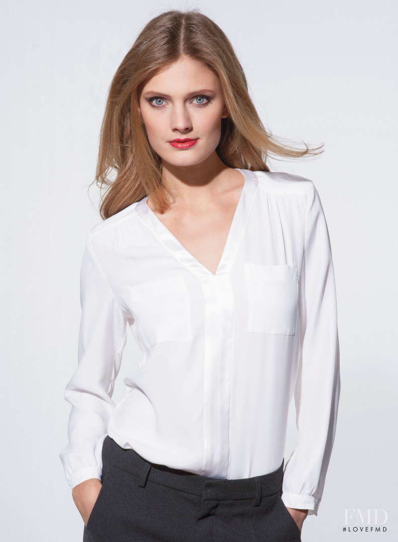 Constance Jablonski featured in  the Peter Hahn catalogue for Fall 2013