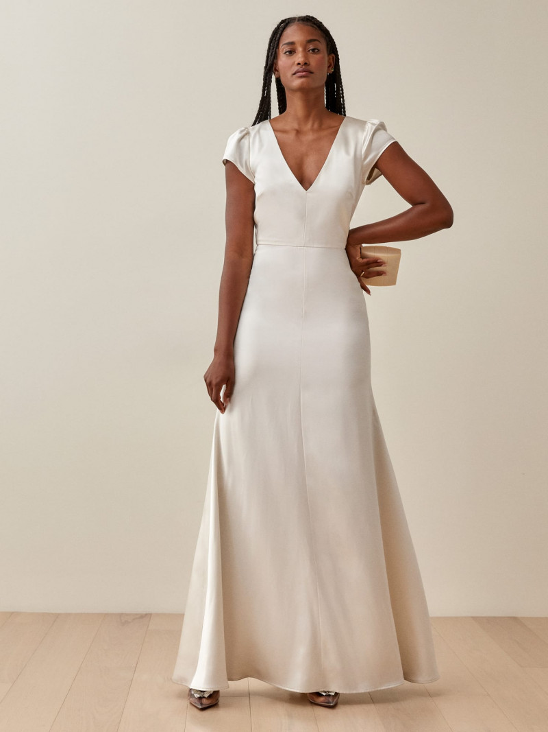 Melodie Monrose featured in  the Reformation catalogue for Spring/Summer 2021