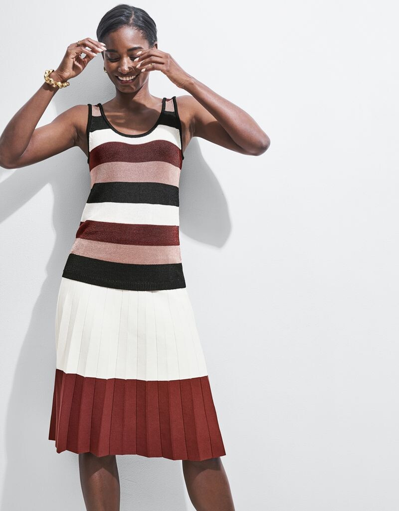 Melodie Monrose featured in  the Ann Taylor advertisement for Summer 2019