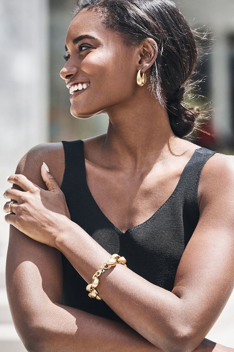 Melodie Monrose featured in  the Ann Taylor advertisement for Summer 2019