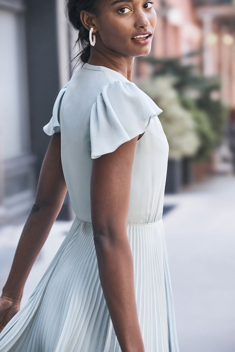 Melodie Monrose featured in  the Ann Taylor advertisement for Summer 2019