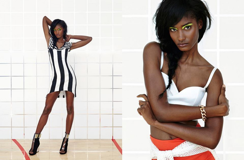 Melodie Monrose featured in  the Nasty Gal lookbook for Spring/Summer 2013