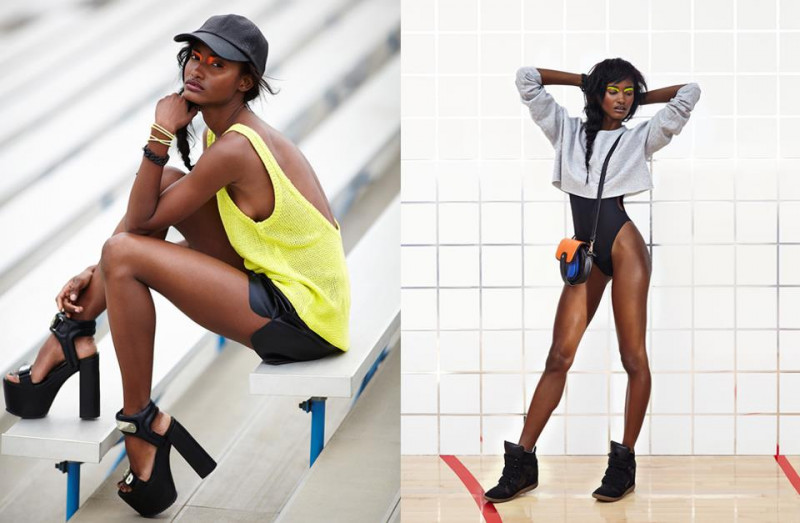 Melodie Monrose featured in  the Nasty Gal lookbook for Spring/Summer 2013