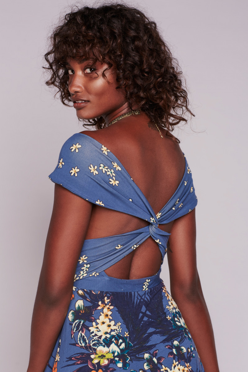 Melodie Monrose featured in  the Free People catalogue for Summer 2016